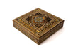 Schmuckbox graviert Box Schmuck Mosaik Holz Kunst Schmuckkästchen orientalisch